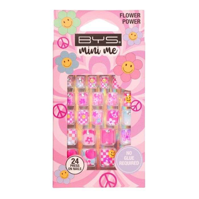 BYS MINI ME NAILS FLOWER POWER
