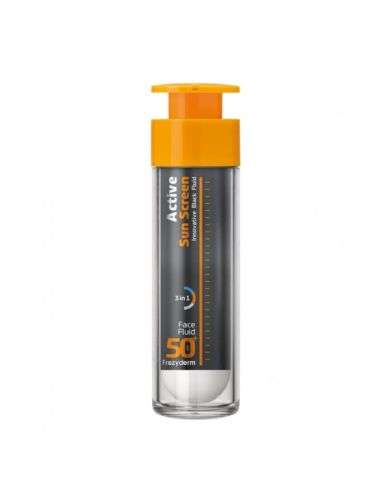 FREZYDERM ACTIVE SUN SCREEN FLUIDE VISAGE SPF50+ 50ML