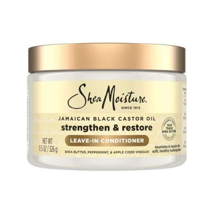 SHEA MOISTURE JAMAICAN BLACK CASTOR OIL LEAVE IN CONDITIONER 340 ML