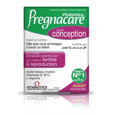 Vitabiotics Pregnacare Conception, 30 comprimés