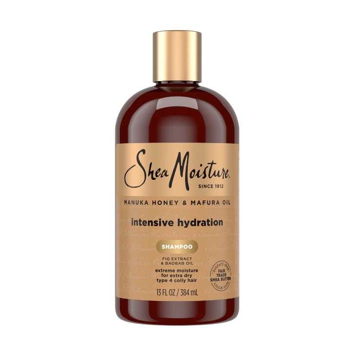 SHEA MOISTURE MANUKA HONEY ET MAFURA OIL SHAMPOOING HYDRATATION INTENSIVE 384 ML