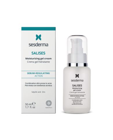 SESDERMA SALISES CREME GEL HYDRATANTE PEAU MIXTE A GRASSE 50ML