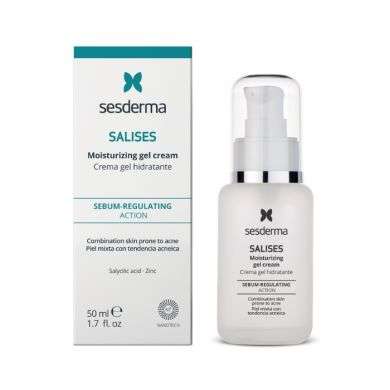 SESDERMA SALISES CREME GEL HYDRATANTE PEAU MIXTE A GRASSE 50ML