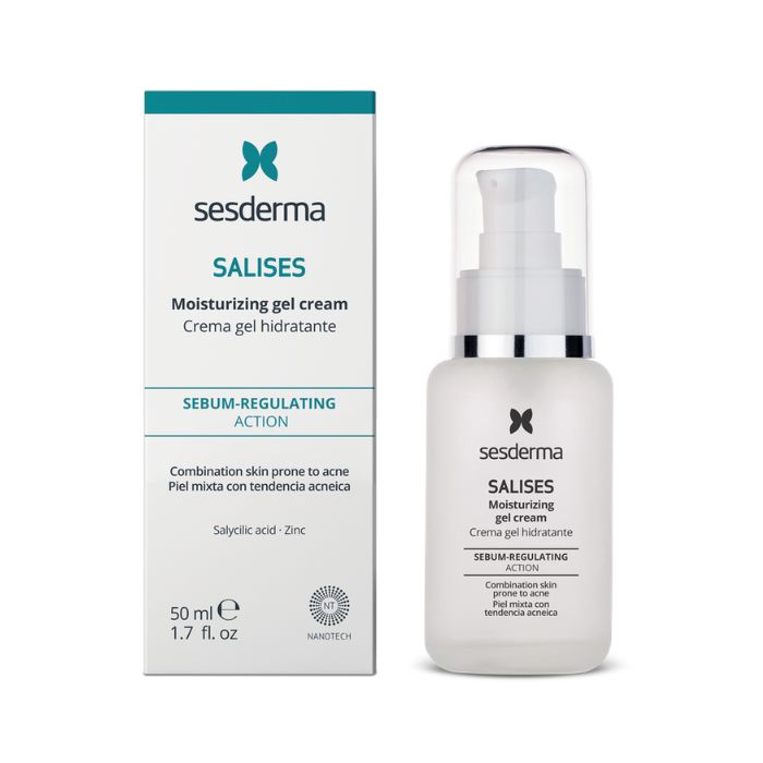 SESDERMA SALISES CREME GEL HYDRATANTE PEAU MIXTE A GRASSE 50ML