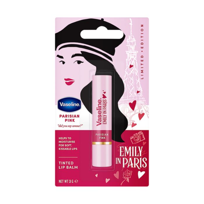 VASELINE EMILY IN PARIS TINTED LIP BALM LIMITED EDITION 3 G