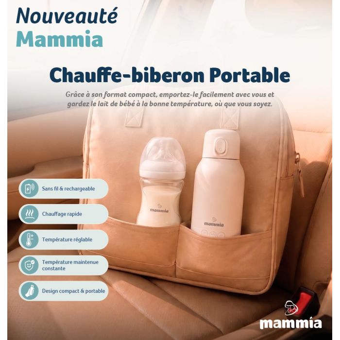 MAMMIA CHAUFFE BIBERON NOMADE 500ML