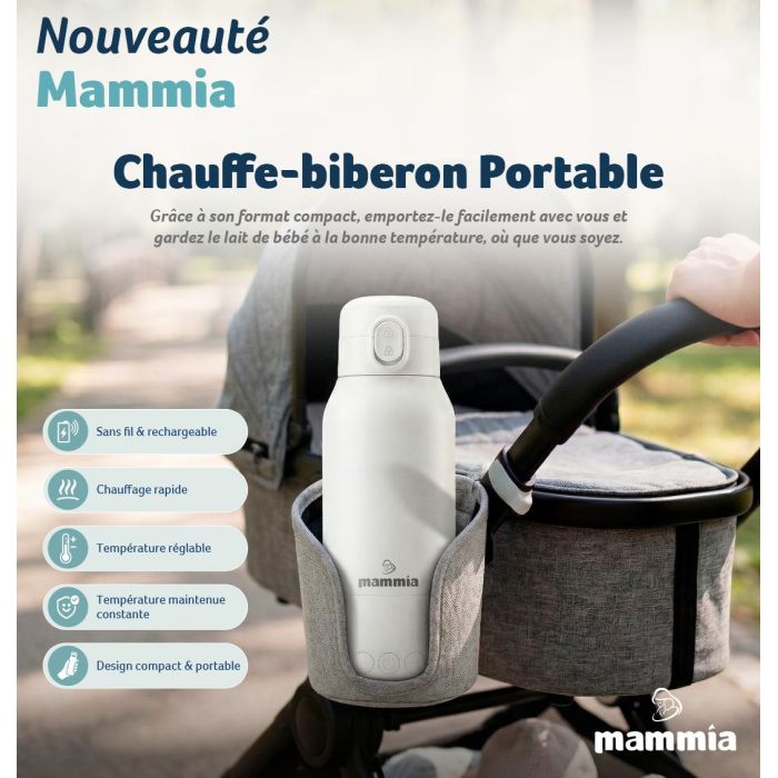MAMMIA CHAUFFE BIBERON NOMADE 500ML