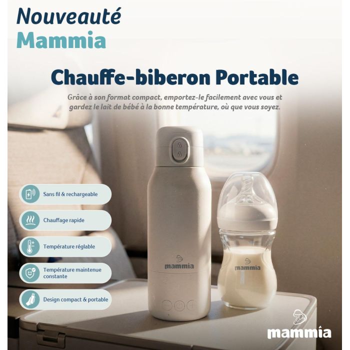 MAMMIA CHAUFFE BIBERON NOMADE 500ML