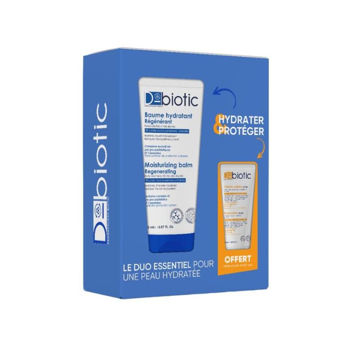 D BIOTIC OFFRE BAUME HYDRATANT REGENERANT 150 ML + CREME SOLAIRE 15ML OFFERT