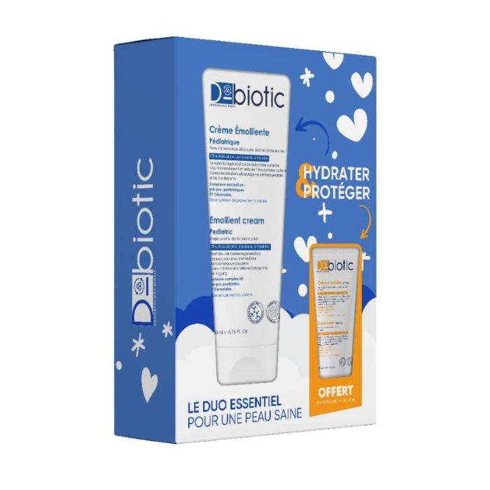 D BIOTIC OFFRE CREME EMOLLIENTE PEDIATRIQUE 200 ML + CREME SOLAIRE 15ML OFFERT
