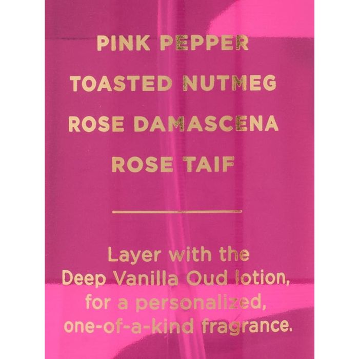 VICTORIAS SECRET BRUME PARFUMEE DAMASK ROSE OUD 250 ML