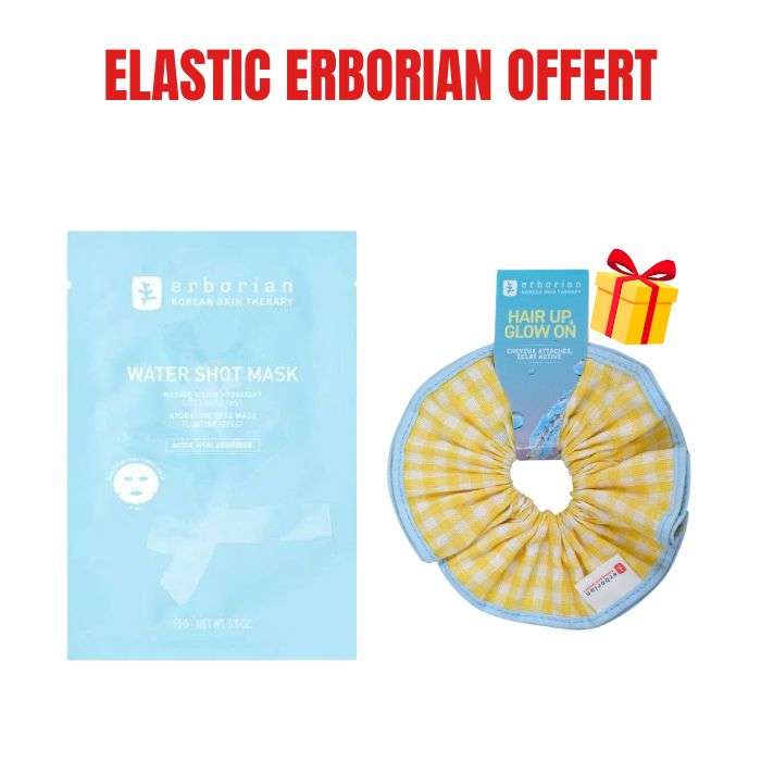 ERBORIAN WATER SHOT MASQUE VISAGE HYDRATANT EFFET REPULPANT 1 UNITE