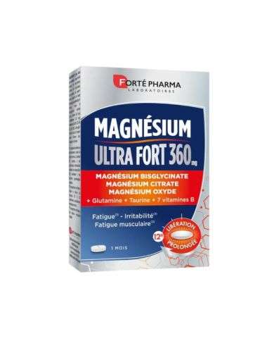 FORTE PHARMA MAGNESIUM ULTRA FORT 360 MG 30 COMPRIMES