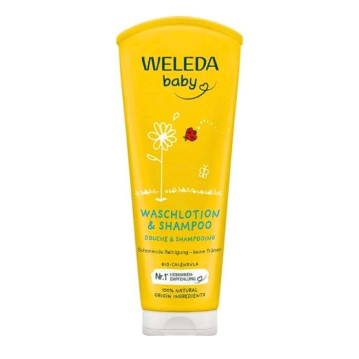 WELEDA BEBE CREME LAVANTE CORPS ET CHEVEUX 200ML