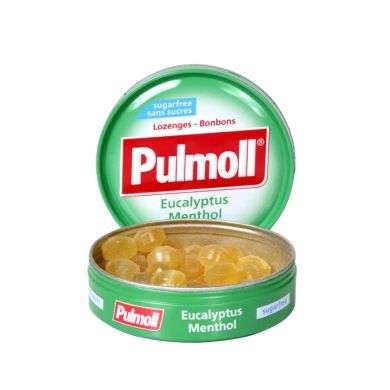 PULMOLL BONBONS EUCALYPTUS MENTHOL 45 G