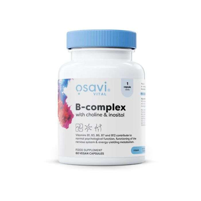OSAVI B COMPLEX AVEC CHOLINE ET INOSITOL 60 CAPSULES