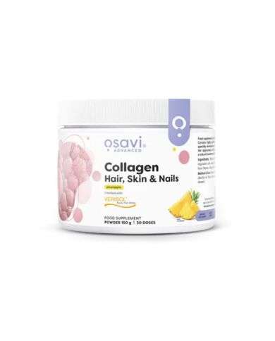 OSAVI COLLAGEN PEPTIDES HAIR SKIN AND NAILS PINEAPPLE 150 G