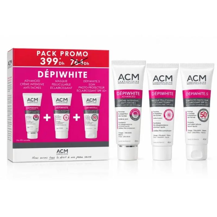 ACM PACK TRIO DEPIWHITE