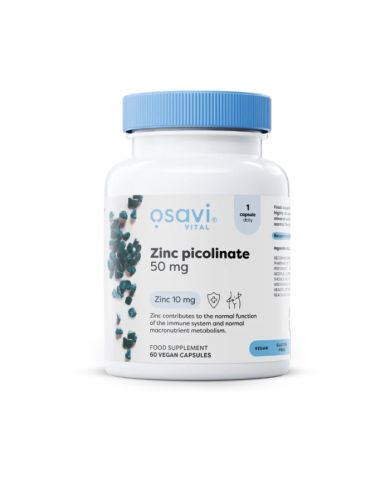 OSAVI ZINC PICOLINATE 60 CAPSULES