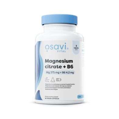 OSAVI MAGNESIUM CITRATE +B6 90 CAPSULES