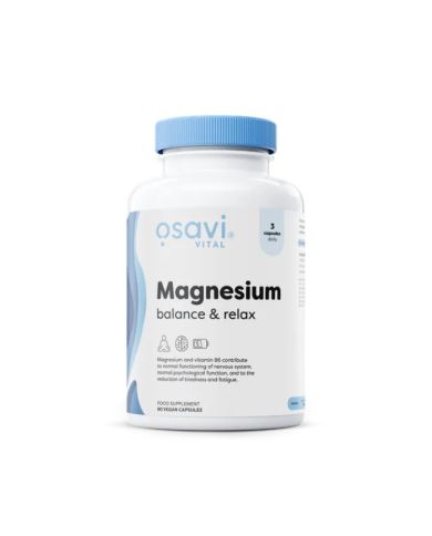 OSAVI MAGNESIUM BALANCE ET RELAX 90 CAPSULES