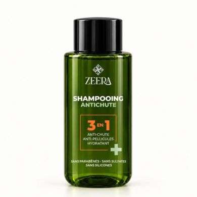 ZEERA SHAMPOOING ANTI CHUTE 3 EN 1
