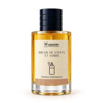 UNIVERSPARADISCOUNT PARFUM D'AMBIANCE BRUME DE SAFRAN ET AMBRE