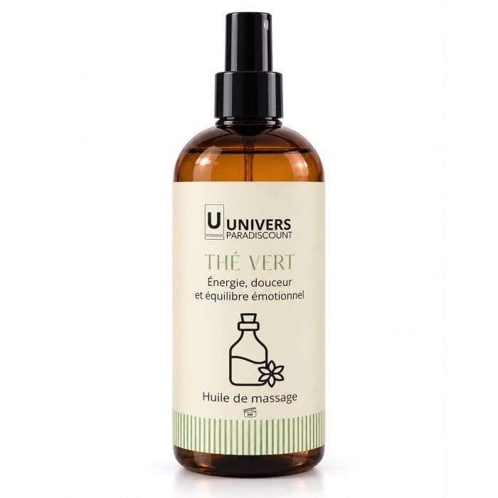 UNIVERSPARADISCOUNT HUILE DE MASSAGE THE VERT 250ML