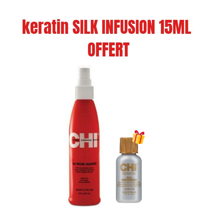 CHI OFFRE 44 IRON GUARD 237 ML + KERATIN SILK INFUSION 15 ML OFFERT