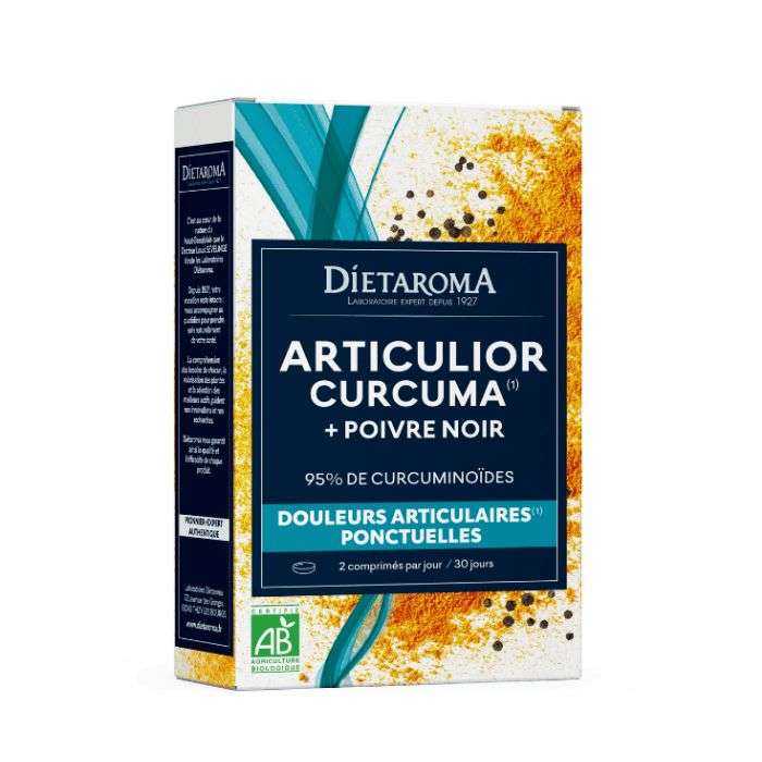 DIETAROMA ARTICULIOR CURCUMA ET POIVRE NOIR 60 COMPRIMES
