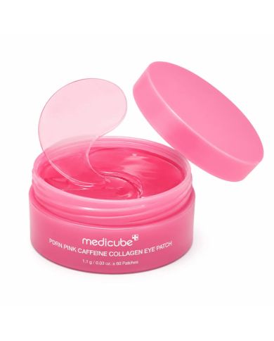 MEDICUBE PDRN PINK CAFFEINE COLLAGEN EYE PATCH 60 PATCHES