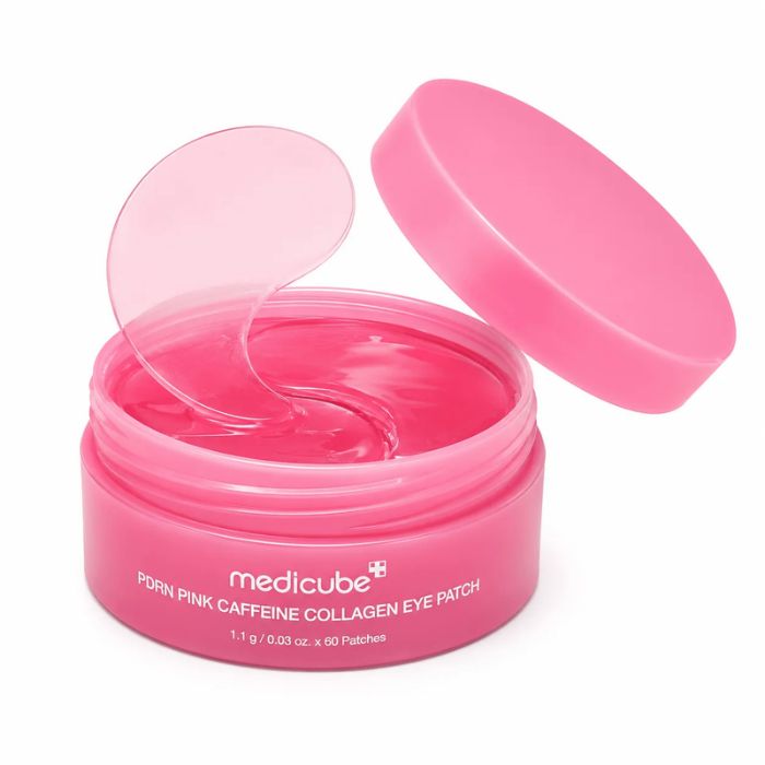 MEDICUBE PDRN PINK CAFFEINE COLLAGEN EYE PATCH 60 PATCHES