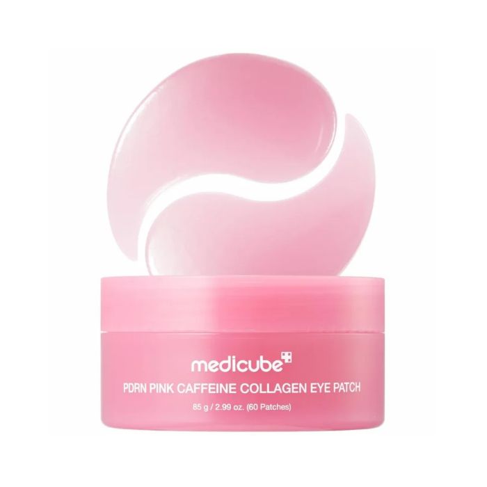 MEDICUBE PDRN PINK CAFFEINE COLLAGEN EYE PATCH 60 PATCHES