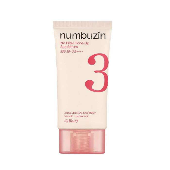 NUMBUZIN NO FILTER TONE UP SUN SERUM SPF 50+ PA++++ 01 BLUR 50 ML