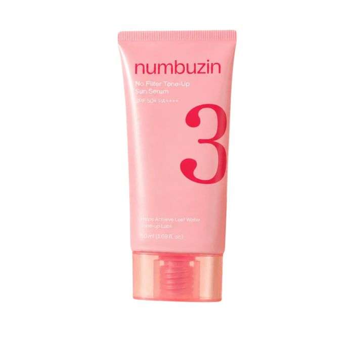 NUMBUZIN NO FILTER TONE UP SUN SERUM SPF 50+ PA++++ 02 GLOW 50 ML