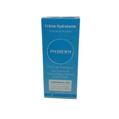 INODERM CREME HYDRATANTE VISAGE POUR PEAUX SECHES