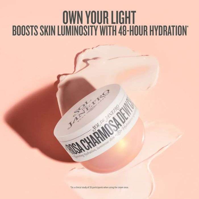 SOL DE JANEIRO ROSA CHARMOSA DEWY BODY CREAM 75 ML