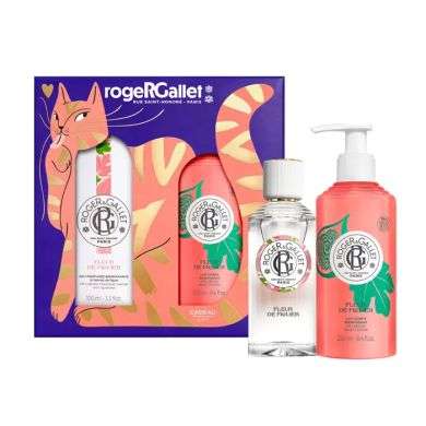 ROGER ET GALLET OFFRE FLEUR DE FIGUIER EAU PARFUMEE BIENFAISANTE 100 ML + LAIT CORPS FLEUR DE FIGUIER 250 ML OFFERT
