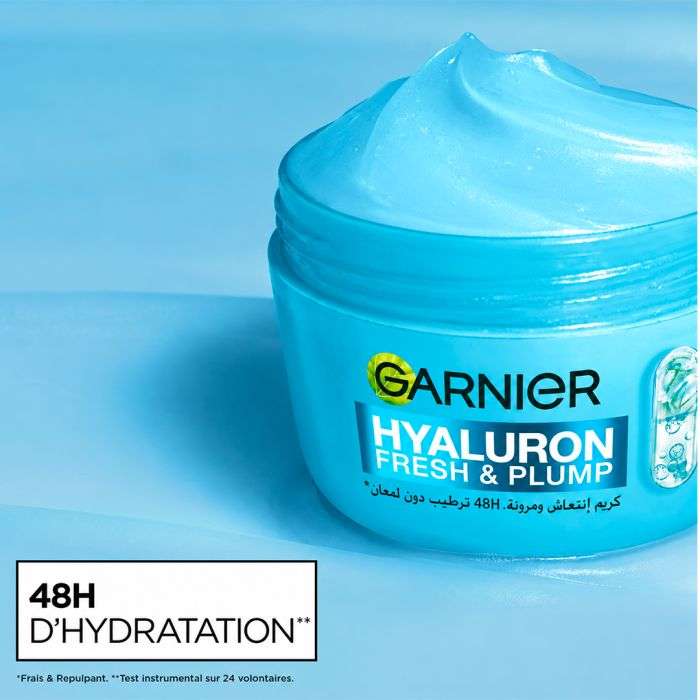 GARNIET CREME SORBET HYALURON FRESH AND PLUMP 85 ML