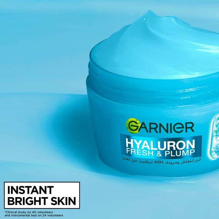 GARNIET CREME SORBET HYALURON FRESH AND PLUMP 85 ML