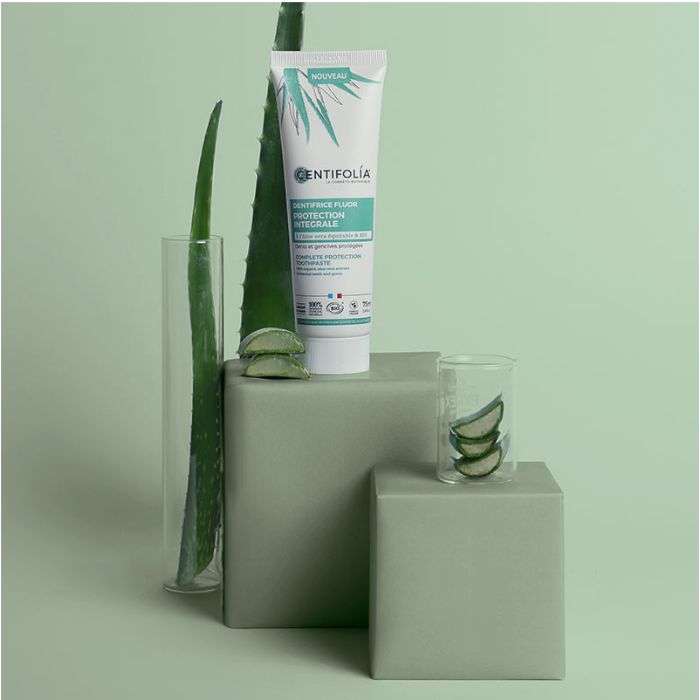 CENTIFOLIA DENTIFRICE PROTECTION INTEGRALE ALOE VERA BIO 75 ML