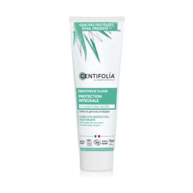 CENTIFOLIA DENTIFRICE PROTECTION INTEGRALE ALOE VERA BIO 75 ML