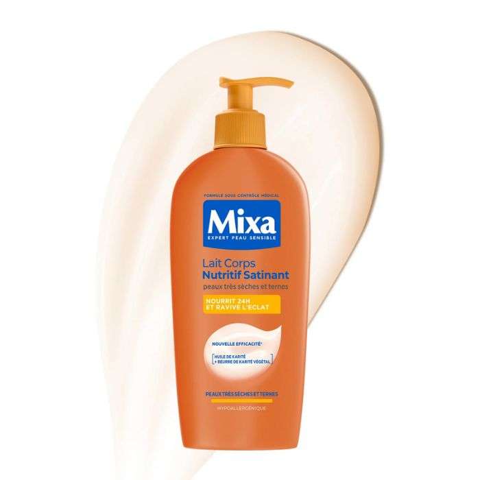 MIXA LAIT CORPS NUTRITIF SATINANT 250 ML