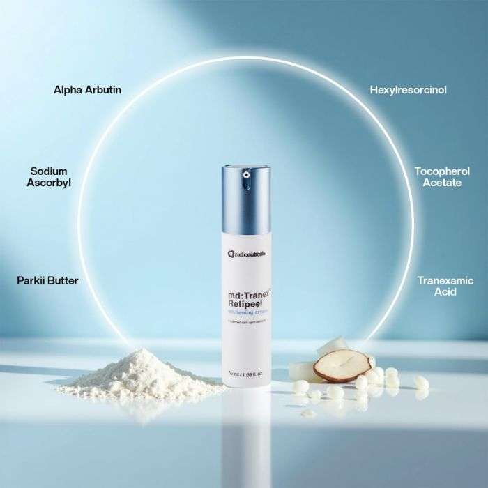 MD CEUTICALS MD TRANEX IM RETIPEEL WHITENING CREAM 50 ML