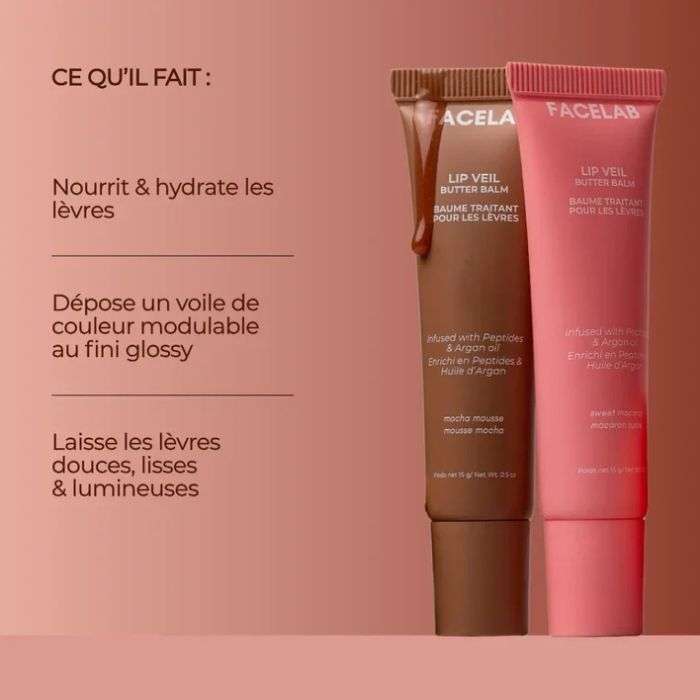 FACELAB LIP VEIL BAUME TRAITANT POUR LES LEVRES 15 G