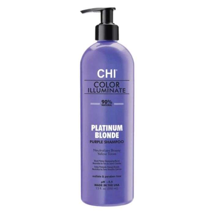 CHI COLOR ILLUMINATE PLATINUM BLONDE SHAMPOOING MAUVE 355 ML