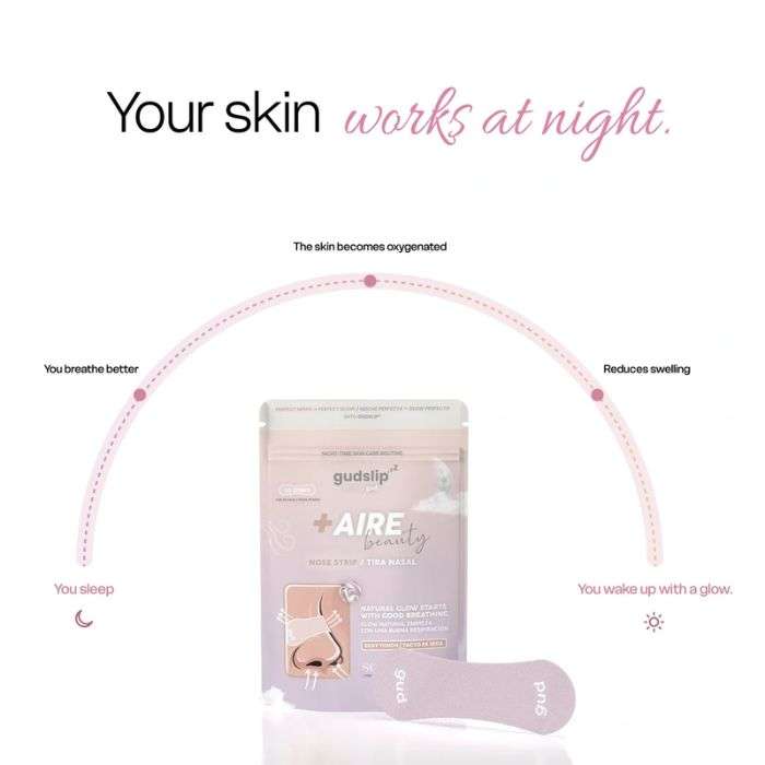 GUDSLIP +AIR BEAUTY STRIPS NEZ 30 UNITES