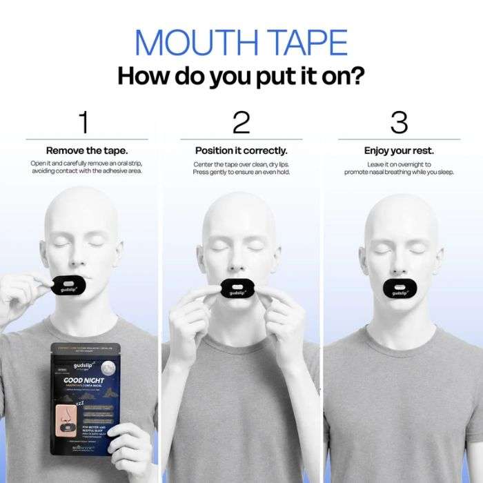 GUDSLIP GOOD NIGHT TAPE BOUCHE 30 UNITES