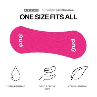 GUDSPORT +AIRE STRIPS NEZ ROSE 30 UNITES