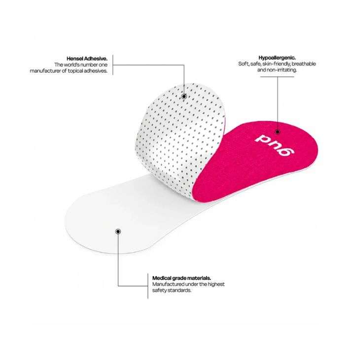 GUDSPORT +AIRE STRIPS NEZ ROSE 30 UNITES